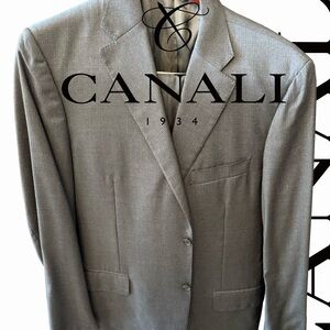 Canali Classic Gray Suit Jacket